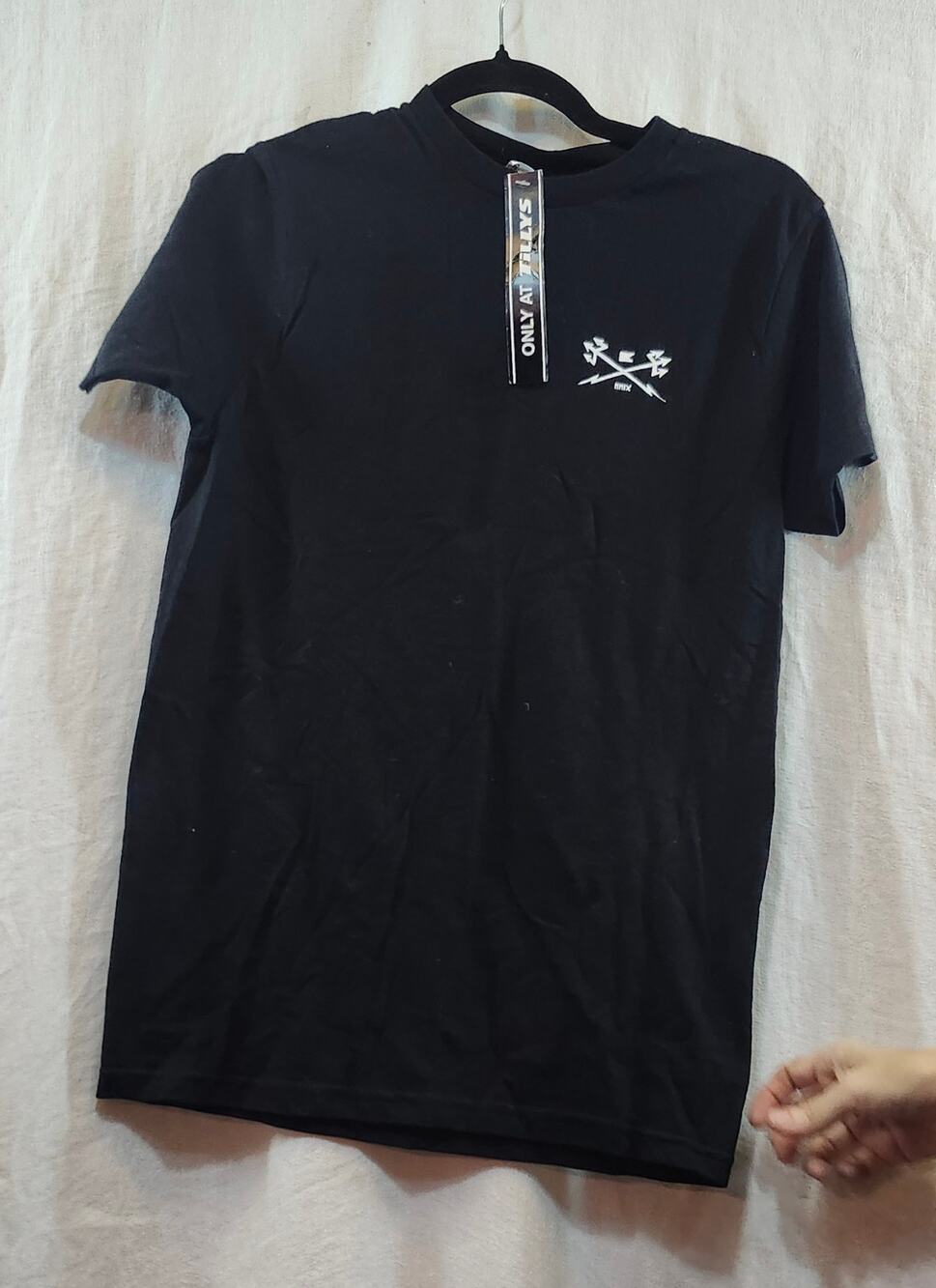 NWT Dark Seas Division Sz Small Mens T Shirt Black Short Sleeve